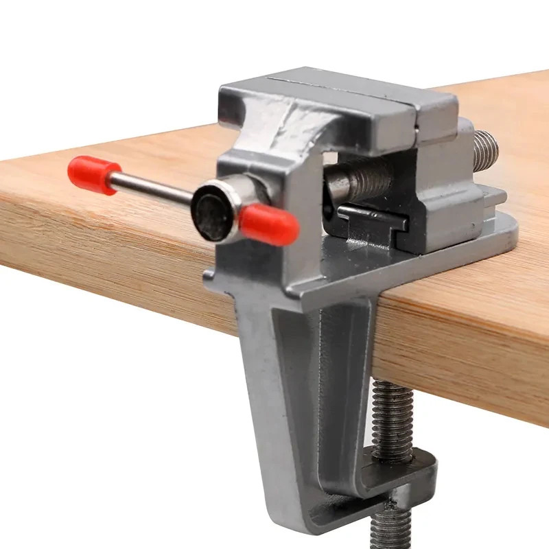 Woodworking Vise For Workbench - 35 mm Tisch-Schraubstock aus Aluminiumlegierung, multifunktionaler