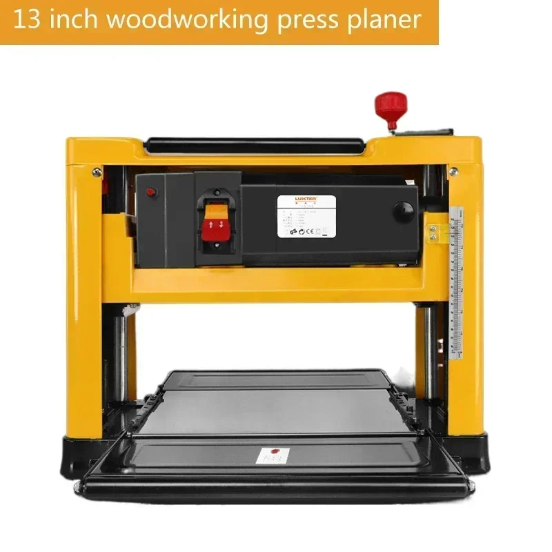 Woodworking Thicknesser - 2000W 13 Zoll Elektrische Holz-Dickenhobelmaschine Multifunktionale