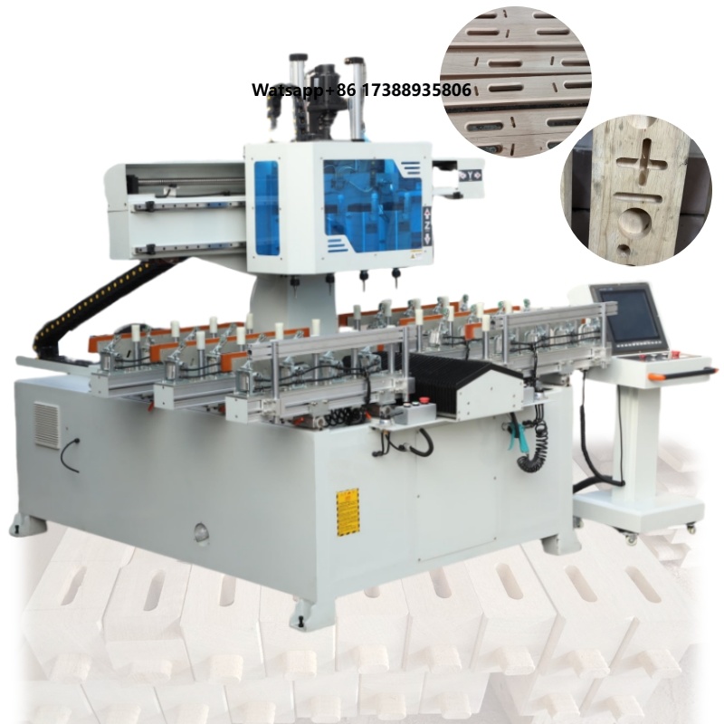 Woodworking Cnc Machine - Multifunktionale Rundholz-Tenoniermaschine CNC-Holzmeißel-Mortiseur-Tenoniermaschine