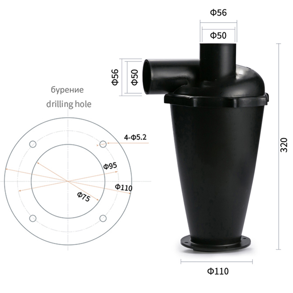 Vacuum Cleaner Woodworking - Staubsauger Turbo Holzbearbeitung Filter Zyklon Separator