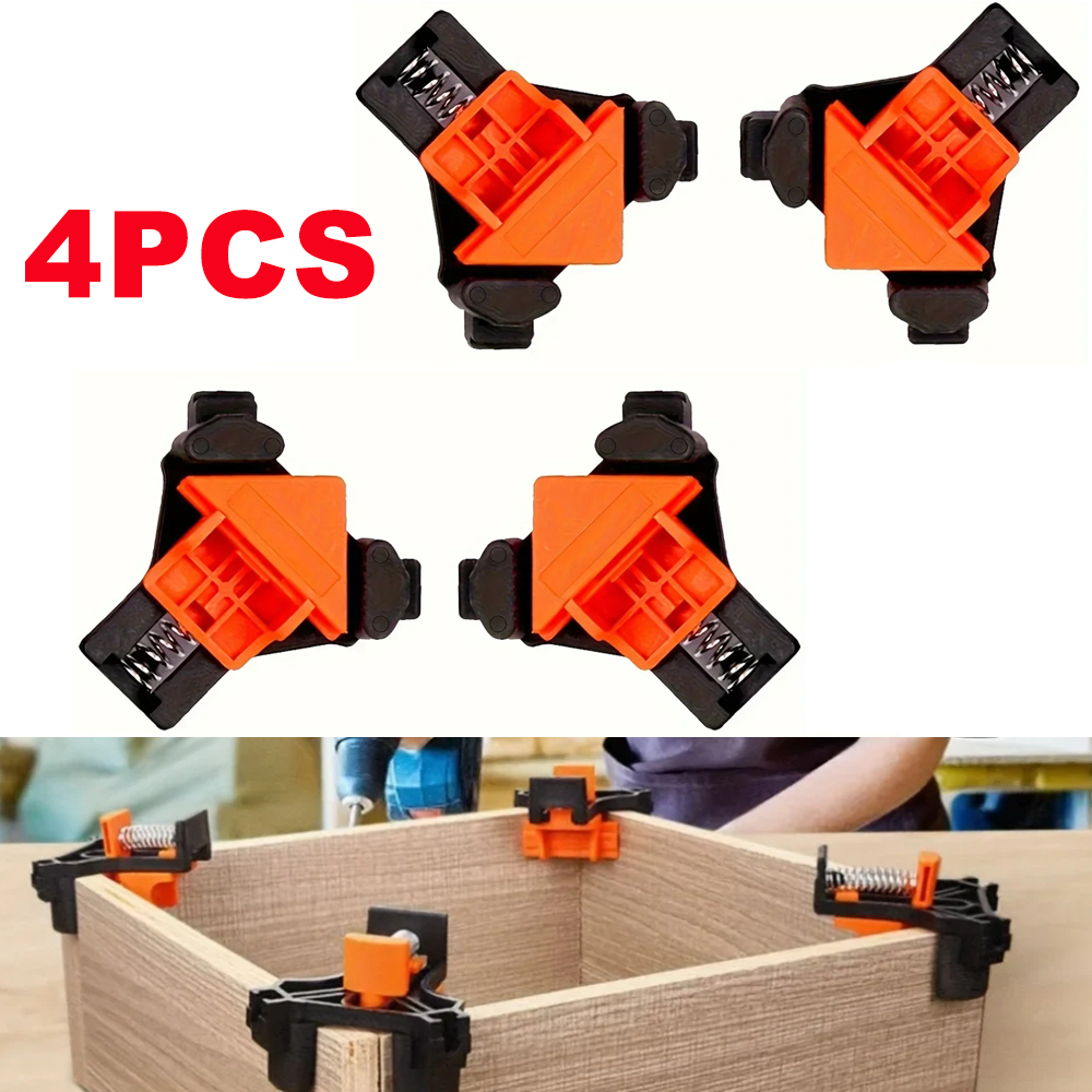 4 Stück rechtwinklige Befestig – Woodworking Right Angle Clamp Bewertung und Preis