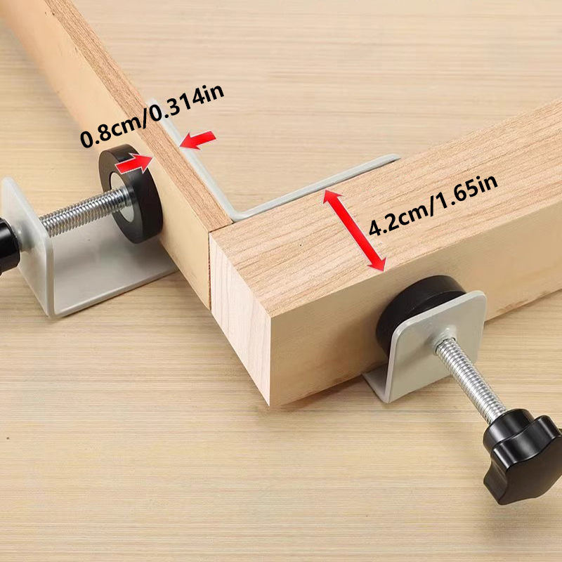 1/2 Stück 90-Grad-Positionieru – Woodworking Right Angle Clamp Bewertung und Preis