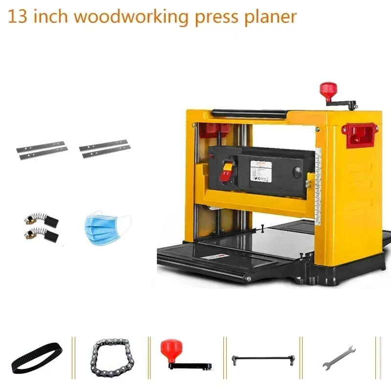 2000W 13 Zoll Elektrische Holz – Woodworking Thicknesser Bewertung und Preis