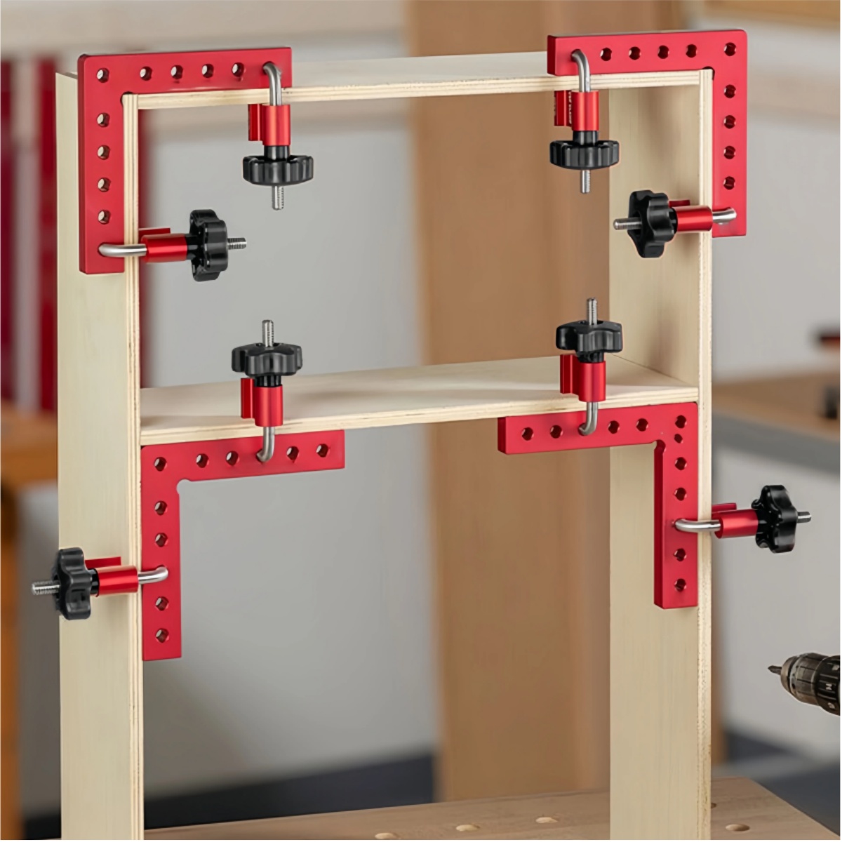 Aluminiumlegierung 90-Grad-Pos – Woodworking Right Angle Clamp Bewertung und Preis