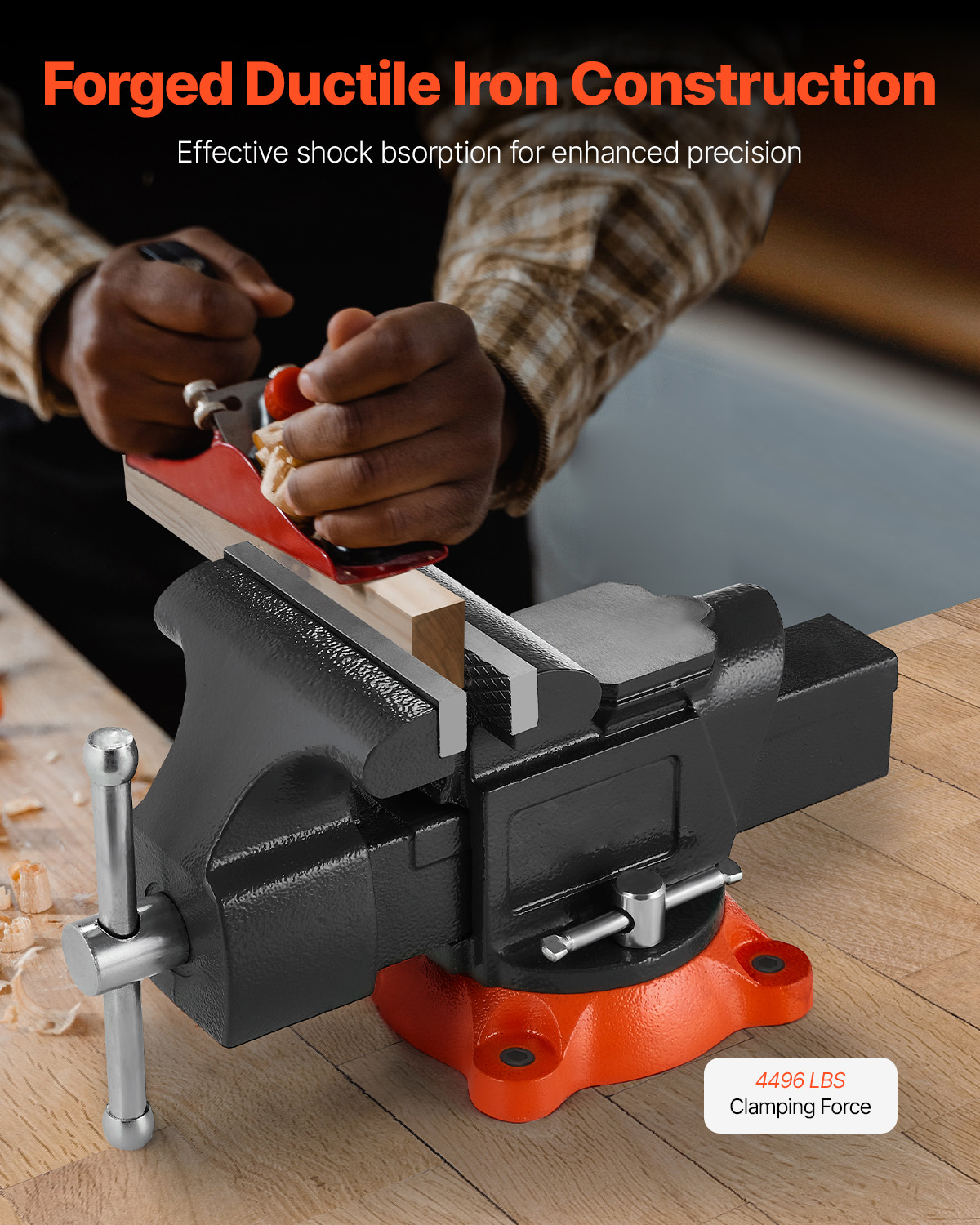 VEVOR Schraubstock, 127 mm Bac – Woodworking Vise For Workbench Bewertung und Preis