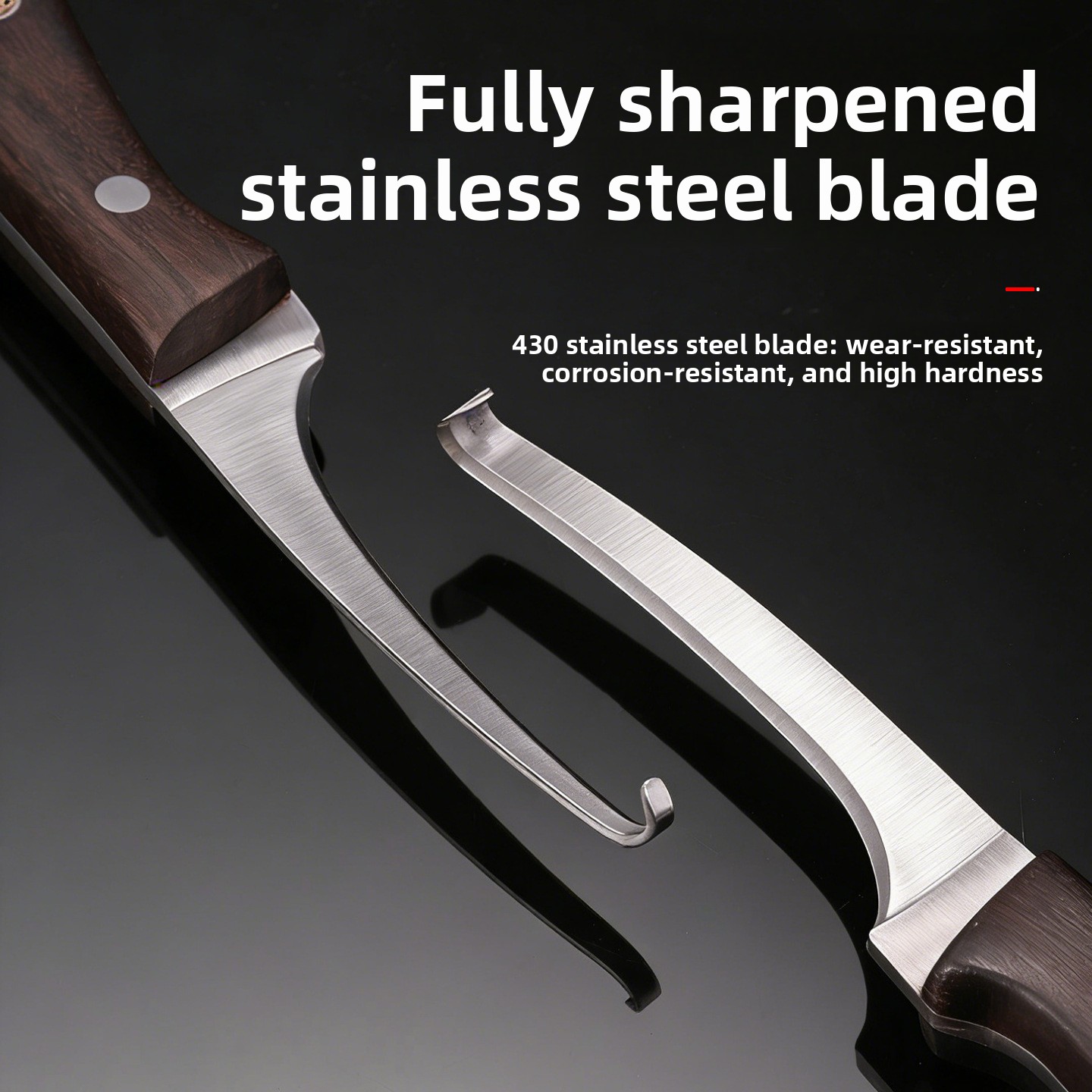 Hochharter Edelstahl-Hakmesser – Woodworking Essentials Bewertung und Preis