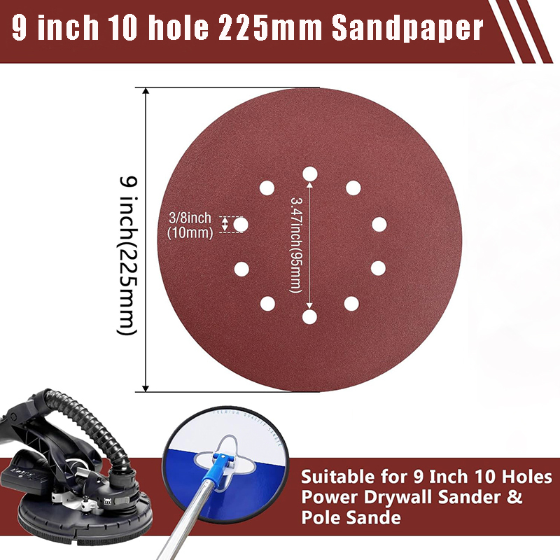 20 Stück 9 Zoll 225 mm 10 Loch – Woodworking Wallpaper Bewertung und Preis