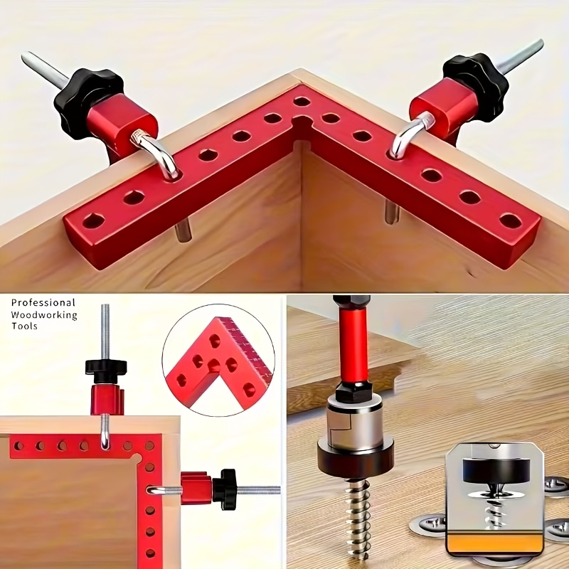 8-teiliges 90-Grad-Winkelklemm – Woodworking Right Angle Clamp Bewertung und Preis