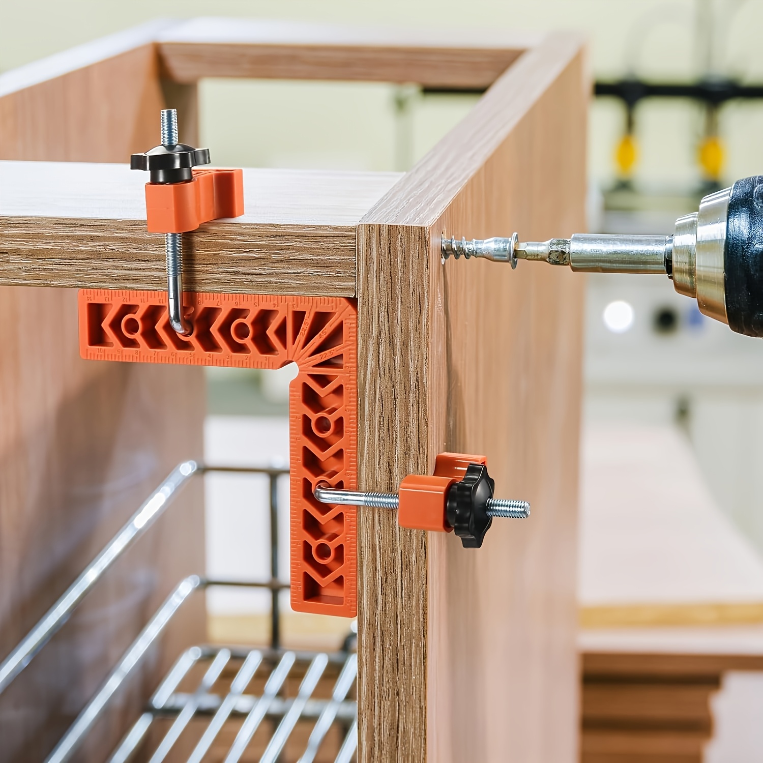 8-teiliges 90-Grad-Winkelklemm – Woodworking Right Angle Clamp Bewertung und Preis