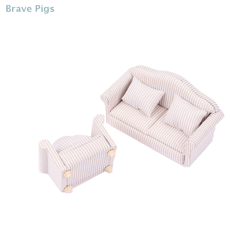 1:12 Mini-Möbel-Sofa mit Kisse – Woodworking Tv Bewertung und Preis